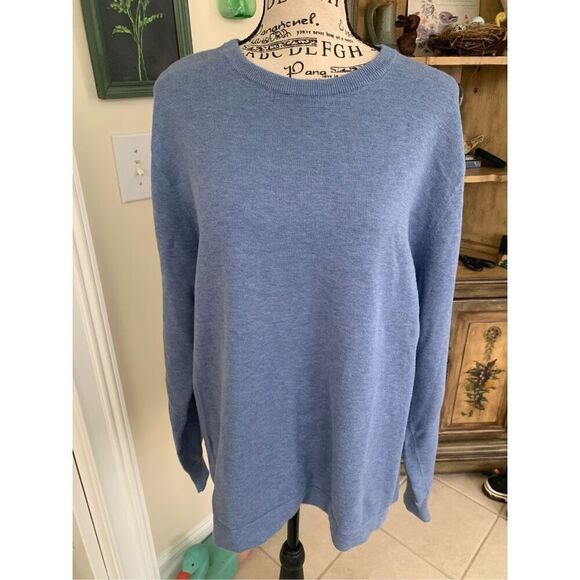 J Crew Men’s Cotton Crewneck Sweater - Picture 1 of 6